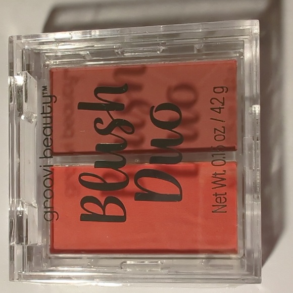 Groovi Beauty Blush Duo Palette NIP - Picture 1 of 2